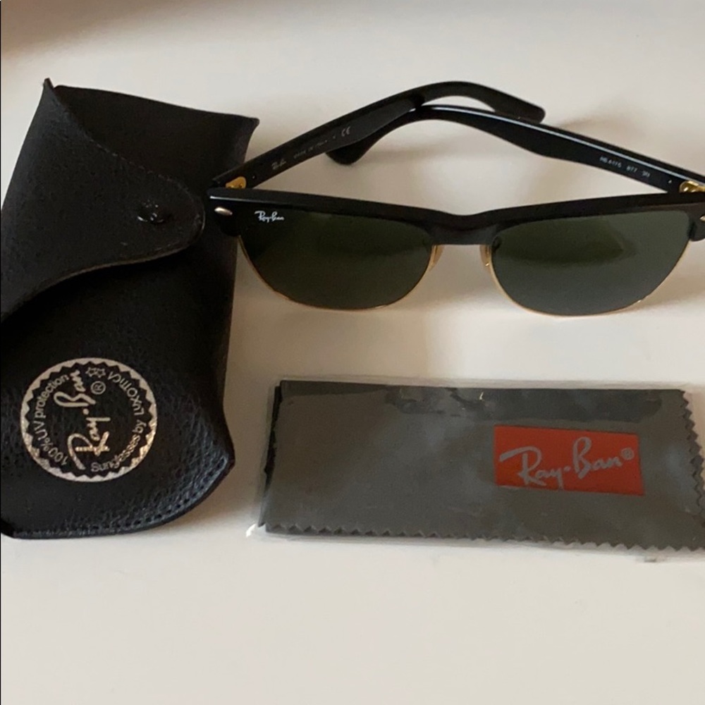 Ray Ban Sunglasses Oversized Clubmaster